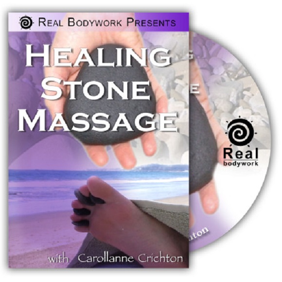 Healing Stone Massage Dvd With Carollanne Crichton