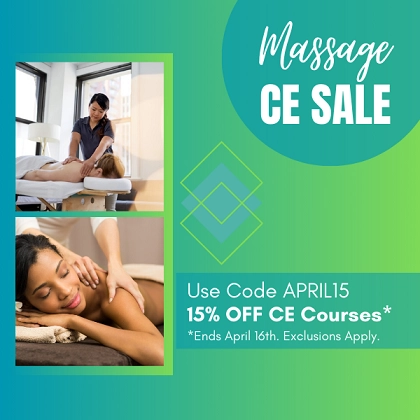 Save 15% on Home Study Massage CE