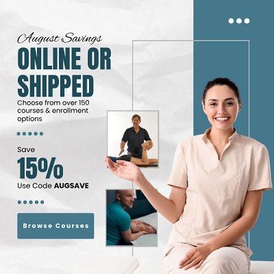 Save 15% on Home Study Massage CE