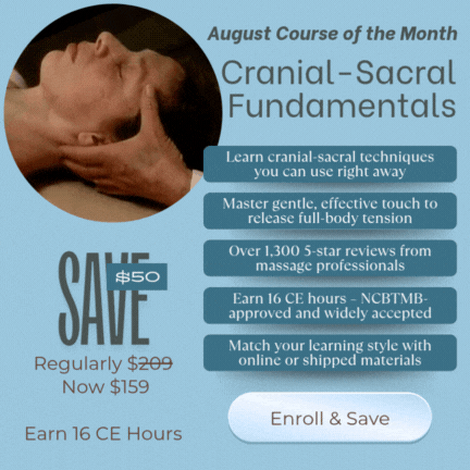 Course of the Month - Cranial-Sacral Fundamentals
