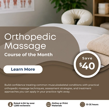 Course of the Month - Orthopedic Massage