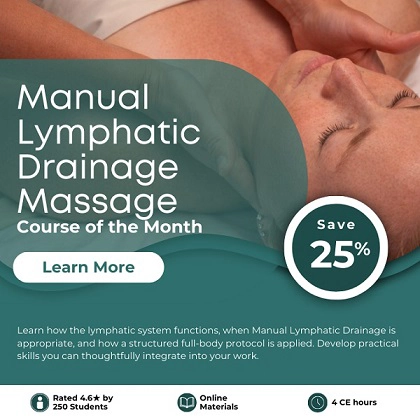 Course of the Month - Manual Lymphatic Drainage Massage