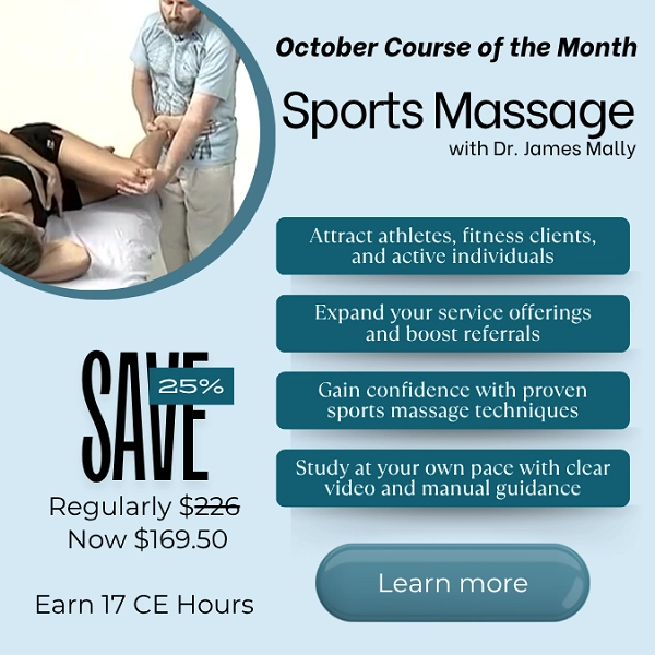 Course of the Month - Sports Massage