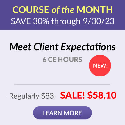 Course of the Month - Meet Client Expectations