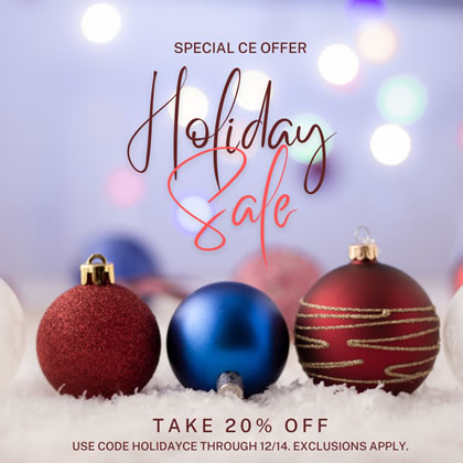 Save 20% on High Quality Massage CE