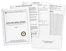 Law & Legal Issues (Florida) CE Course Materials