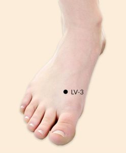 acupressure point lv 3
