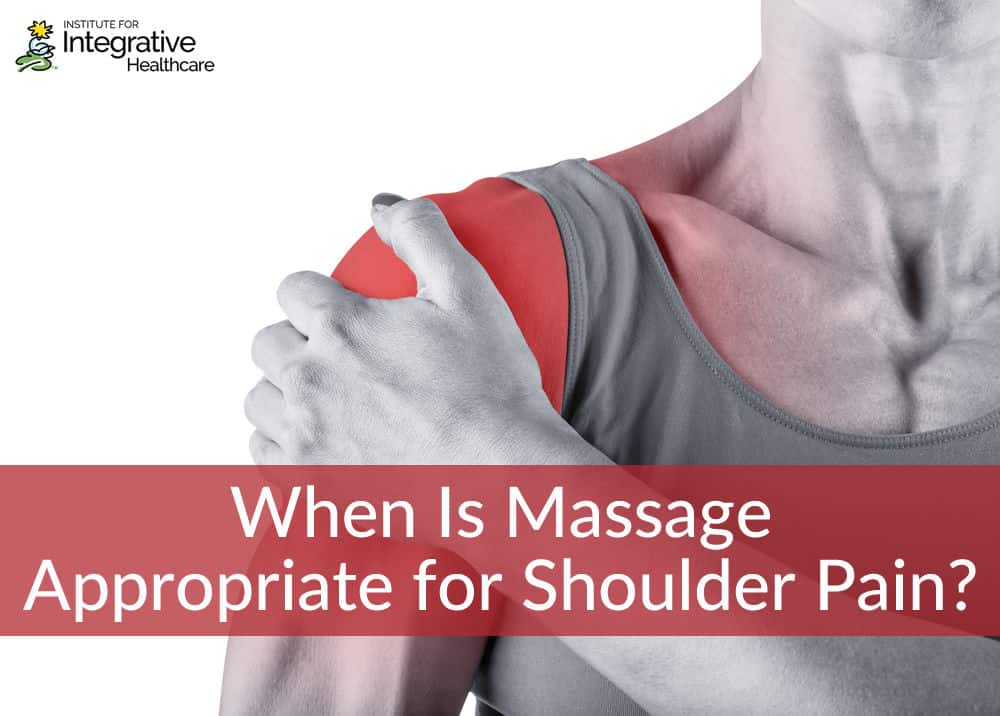 Massage and trigger point therapy for shoulder pain, with self