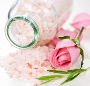 Epsom salt baths are a great self-care idea for massage therapists.