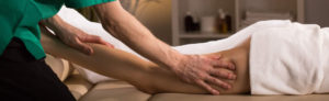 Massaging the medial thigh region can help alleviate your client's thigh and knee pain.