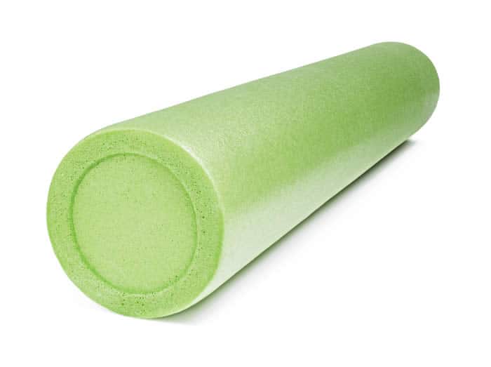 Thickness of foam is important to consider when using a foam roller.