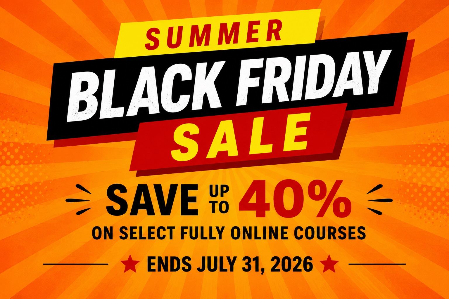 Save up to 40% on online CE courses
